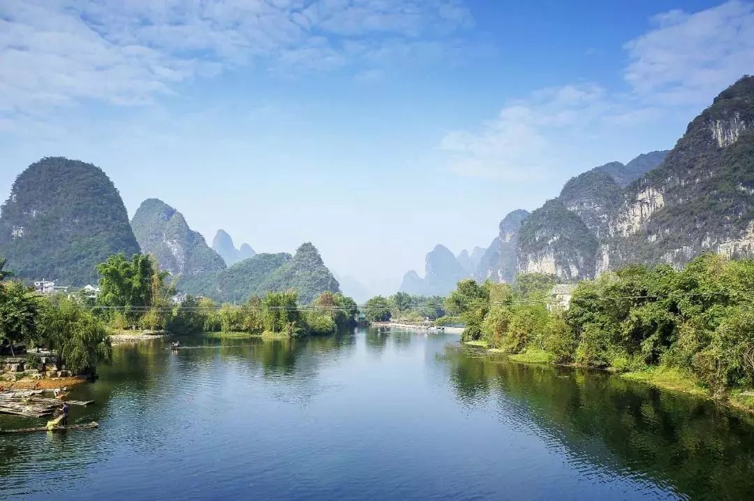 广西阳光下的温馨时光掠影